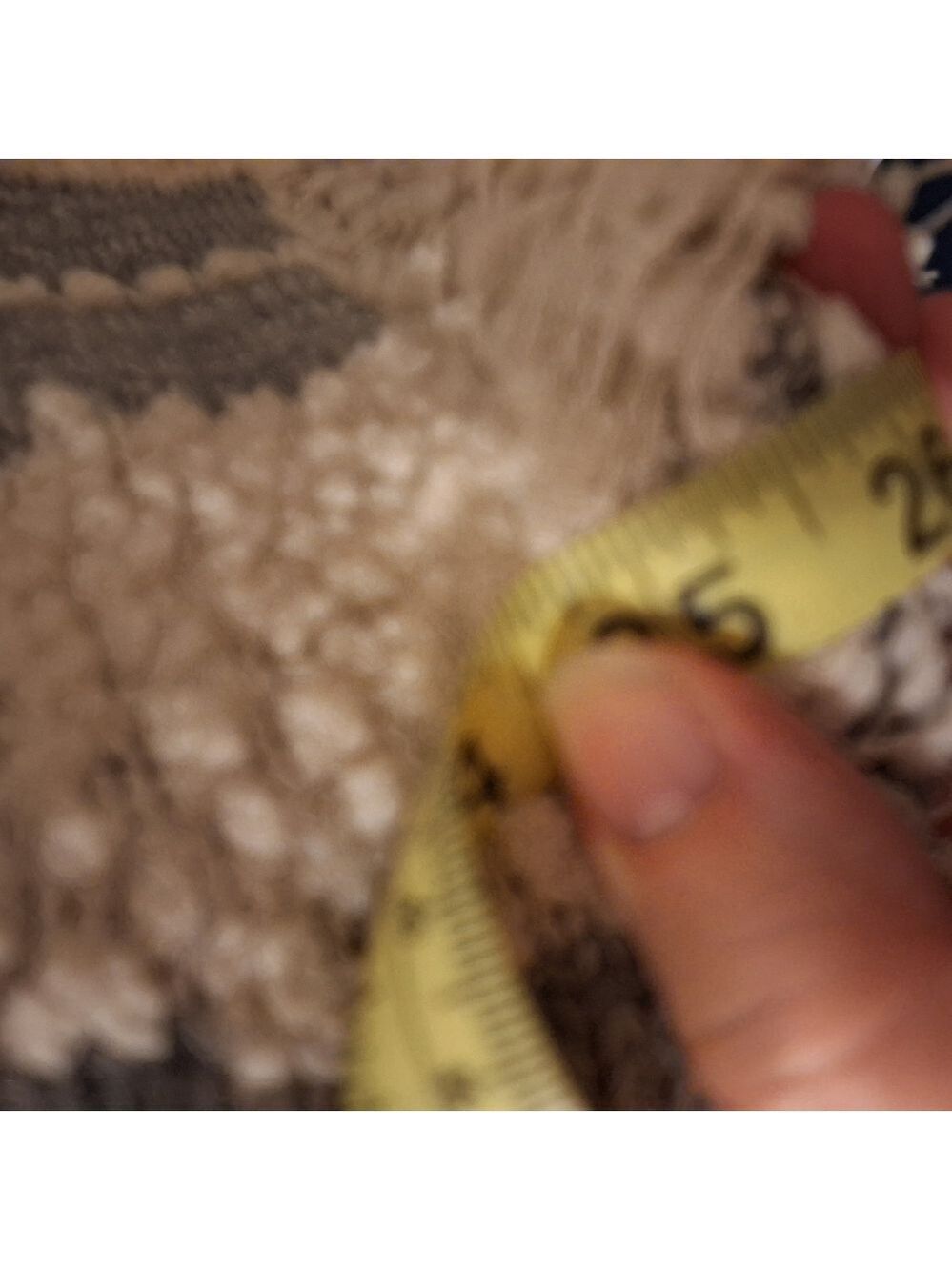 Gray Cream Sweater Fringe - Picture 8 of 9
